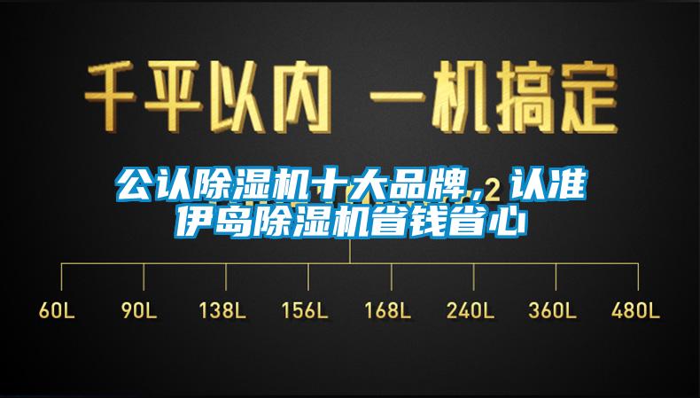 公認除濕機十大品牌，認準伊島除濕機省錢省心