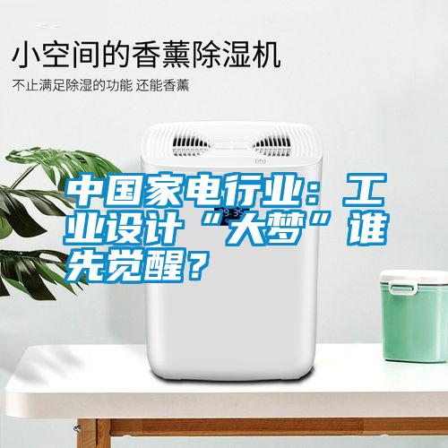 中國家電行業(yè)：工業(yè)設(shè)計“大夢”誰先覺醒？