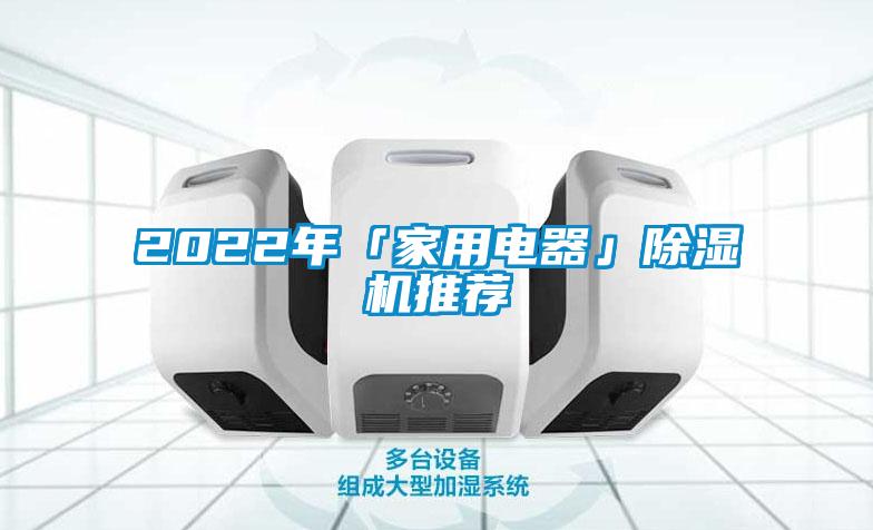 2022年「家用電器」除濕機(jī)推薦