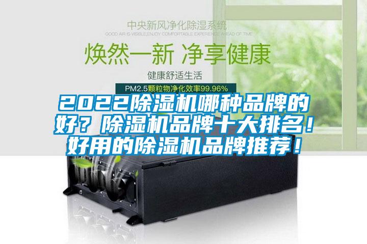 2022除濕機(jī)哪種品牌的好？除濕機(jī)品牌十大排名！好用的除濕機(jī)品牌推薦！