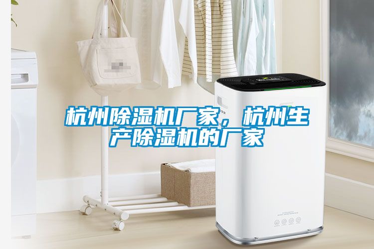 杭州除濕機廠家，杭州生產(chǎn)除濕機的廠家