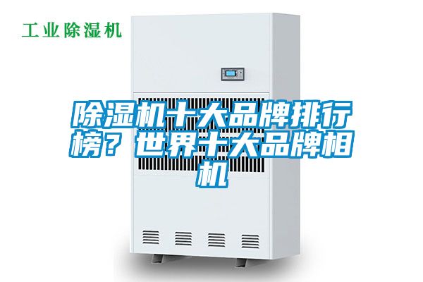 除濕機十大品牌排行榜？世界十大品牌相機