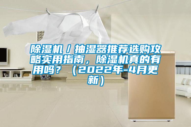 除濕機／抽濕器推薦選購攻略實用指南，除濕機真的有用嗎？（2022年-4月更新）